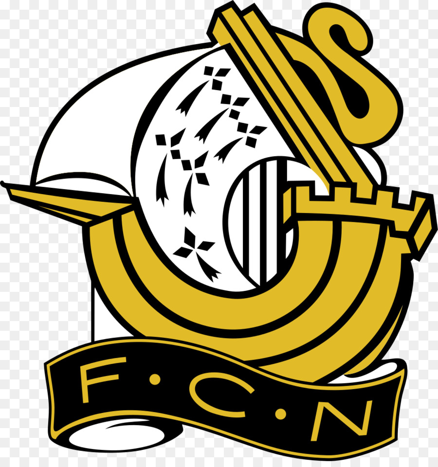 FC Nantes Francia Ligue 1 Calcio Logo - Calcio
