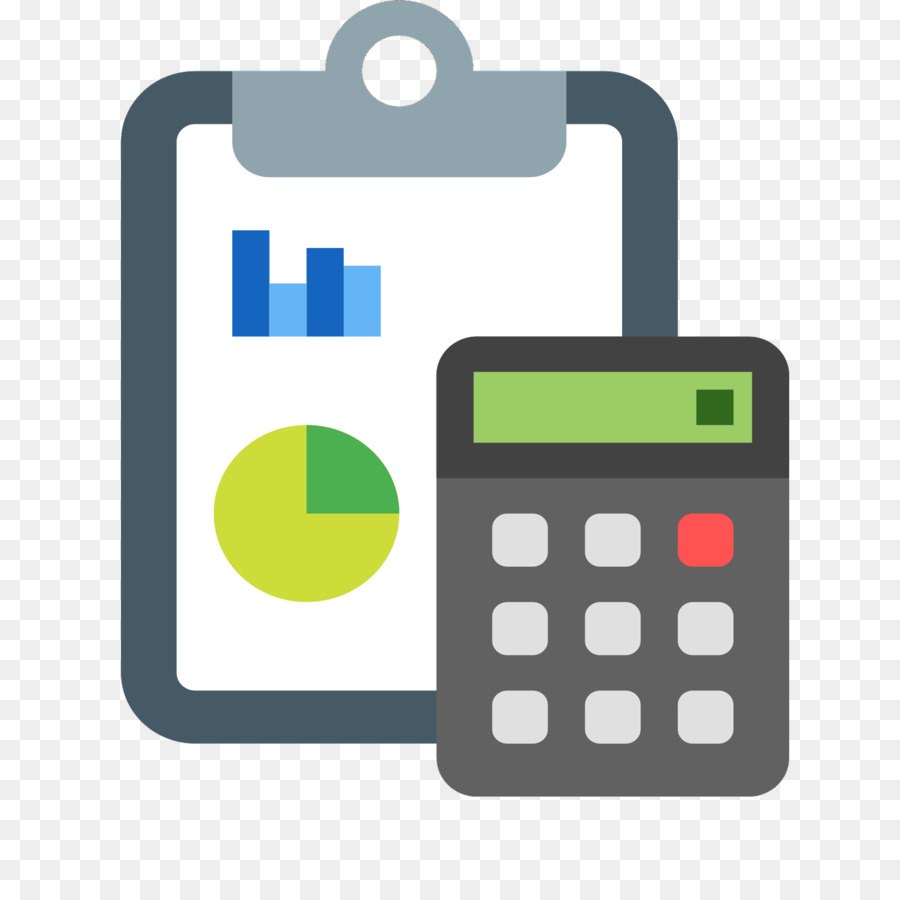Icone del Computer, la contabilità Finanziaria, Contabile grafica Vettoriale - sicurezza sociale reddito calcolatrice