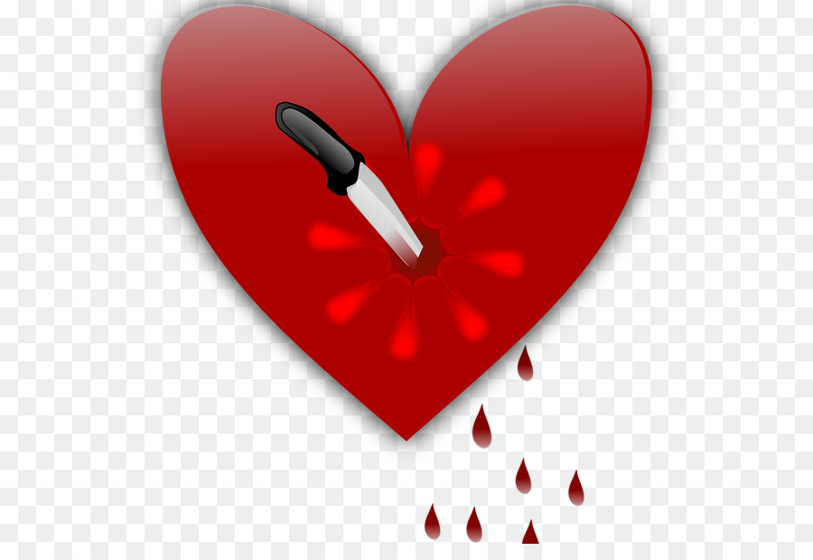 Coltello cuore Spezzato Amore Immagine - coltello