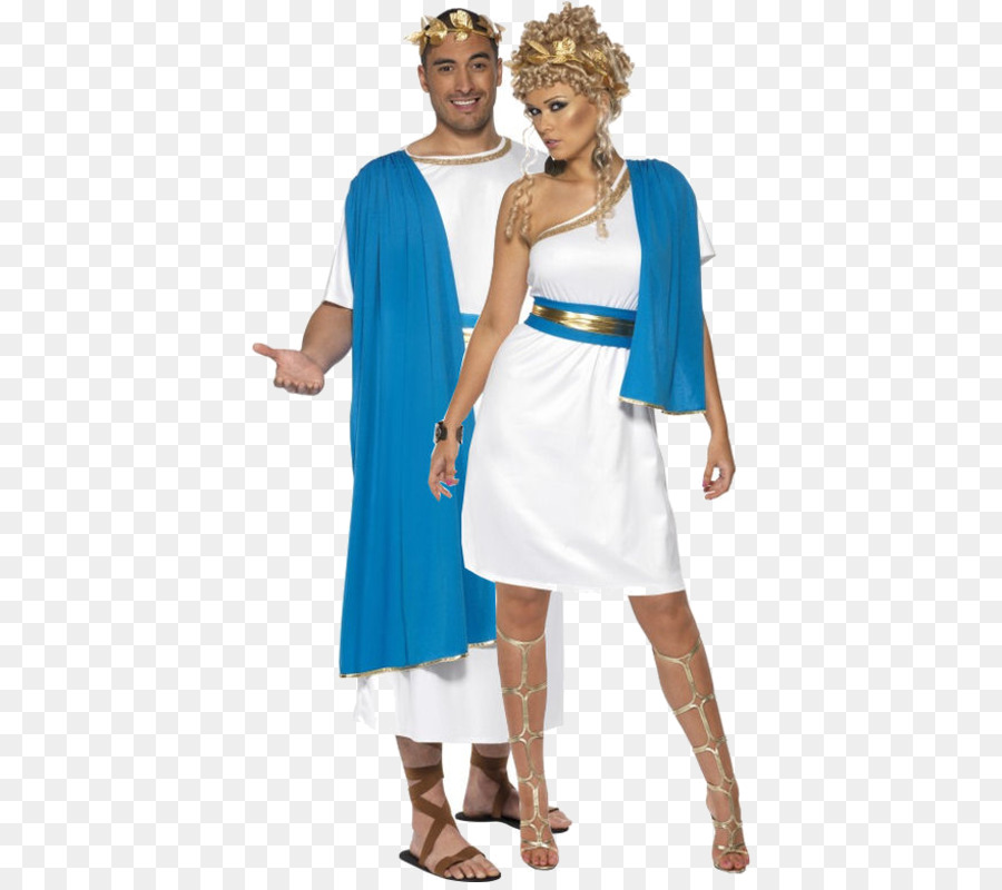 Frauen Smiffys römische Schönheit Kostüm Damen Smiffys römische Schönheit Kostüm Toga Kleidung - Langarm Göttin Kleid