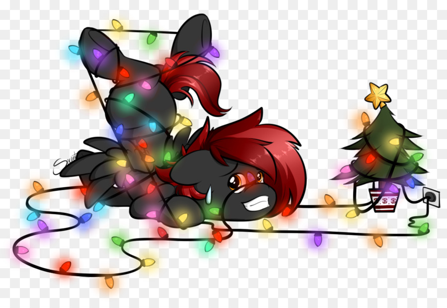 Abbildung, Clip-art Pollenspender Legendäre Kreatur - Weihnachts pony oc