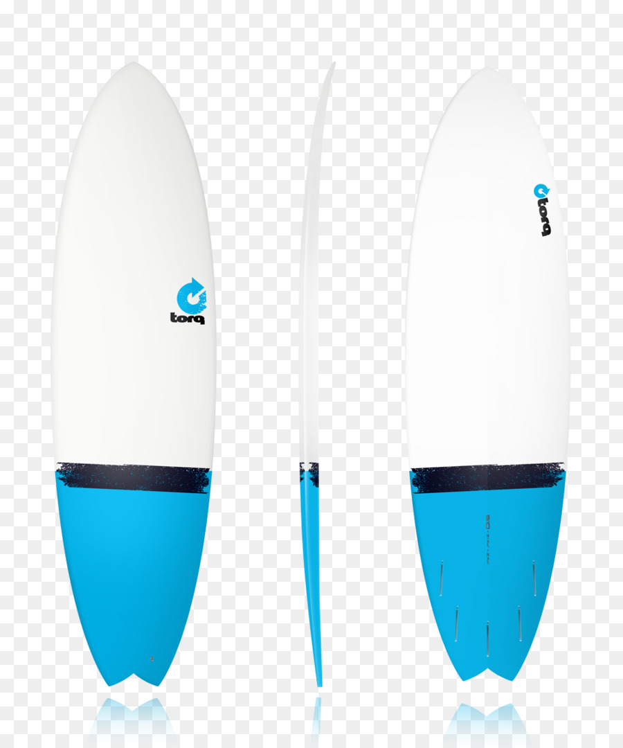 Torq Surfbretter - Torq Pesce tavola da Surf - Bianco + Blu Coda Surf Planches de Surf Torq - Longboard Torq - Bianco + Blu/Coda Bleu Blanc Prodotto - epossidica tavole da surf hawaii