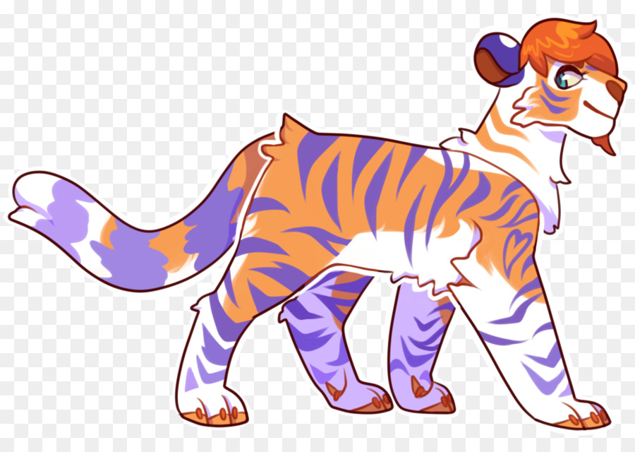 Gatto Tigre Mammifero Cavallo Clip art - gatto