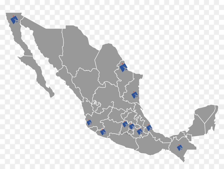 Città del messico, Messico, Stato di fotografia Stock Vettoriale grafica Royalty-free - mappa