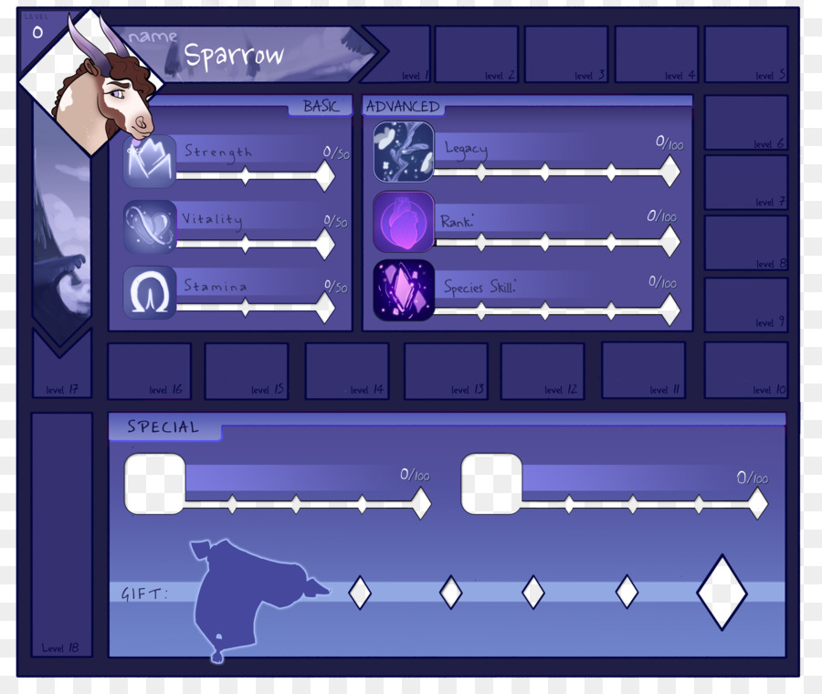 Video-Spiele Purple Produkt-Linie - blue sparrow Zeichnung