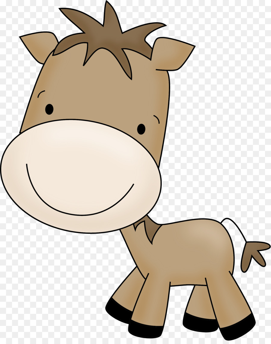 T-shirt Baby Kleidung Strampler Body - Kuh und Pferd