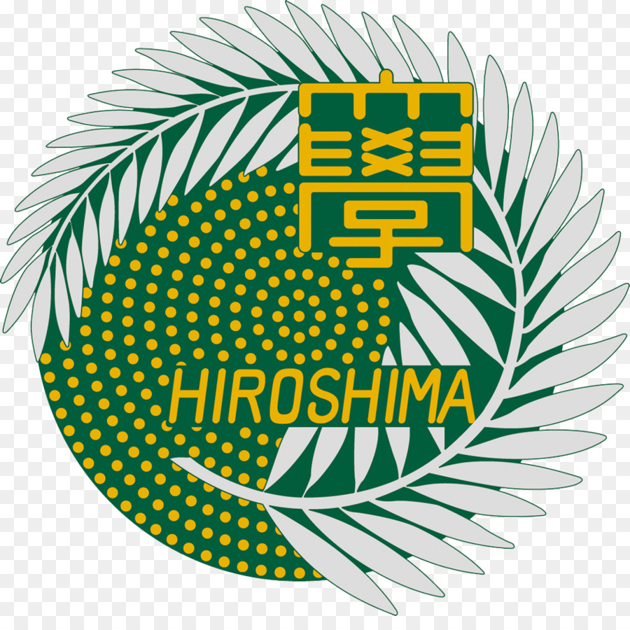 Hiroshima Diploma di Master di College - giapponese e americano, bandiera
