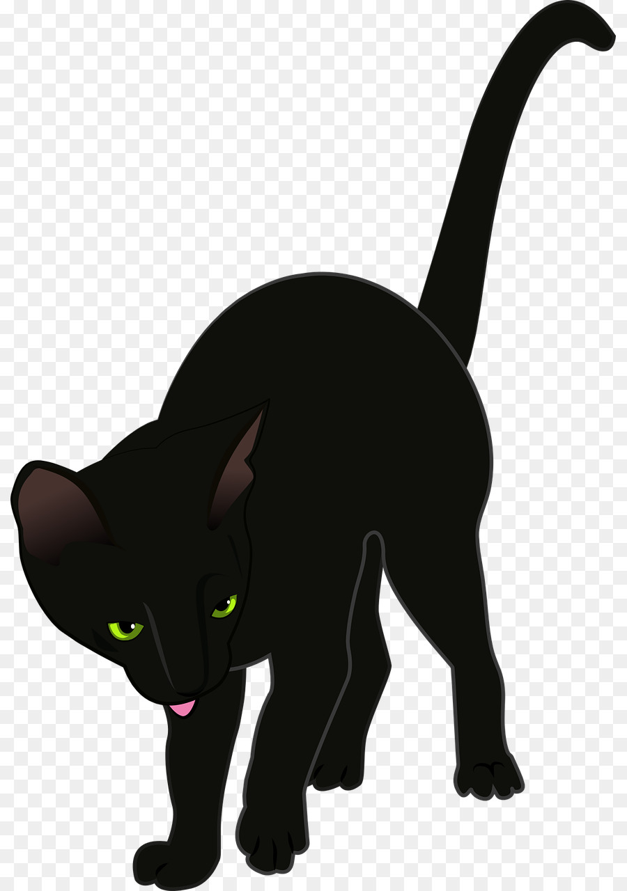 Mèo miến điện Véc tơ Ảnh đồ họa Di động Mạng đồ Họa Clip nghệ thuật - black cat