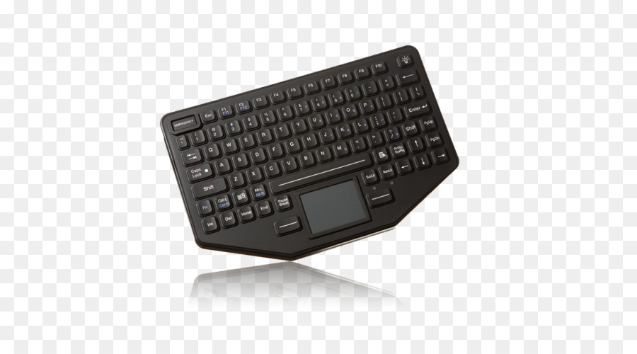 Computer, tastiera di computer Rugged iKey Logitech Illuminated Keyboard K740 - computer