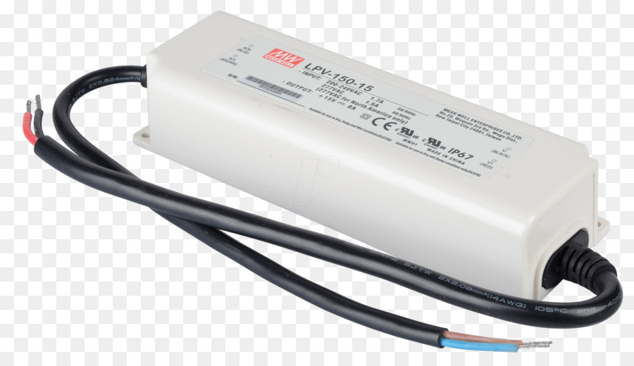 Caricabatteria LPV-150-15 MEAN WELL alimentatore AC adapter Convertitori di Potenza - computer portatile