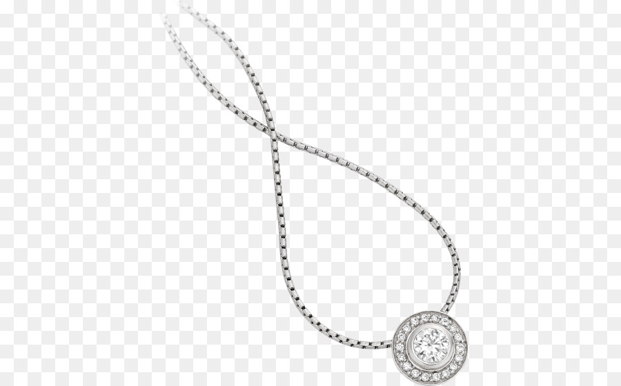 Medaillon Halskette Brillant Schmuck Diamant - Halskette
