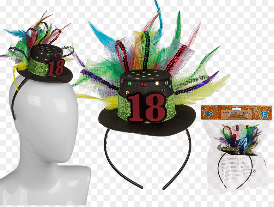 Stirnband mit Federn-Hut-Stirnband mit Federn Kopfbedeckung - Hut