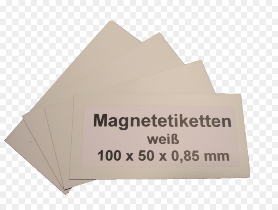 Papier Magnetfeld Font-Marke - Magnet