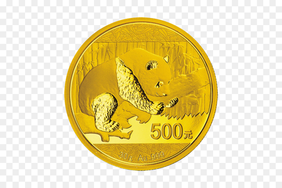 Gấu trúc khổng lồ Trung quốc Vàng Gấu trúc Thỏi tiền xu đồng tiền Vàng Trung quốc Bạc Panda - vàng