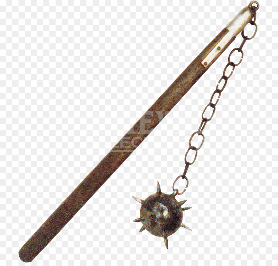 Mittelalter Dreschflegel Waffe Streitkolben-Schwert - Waffe