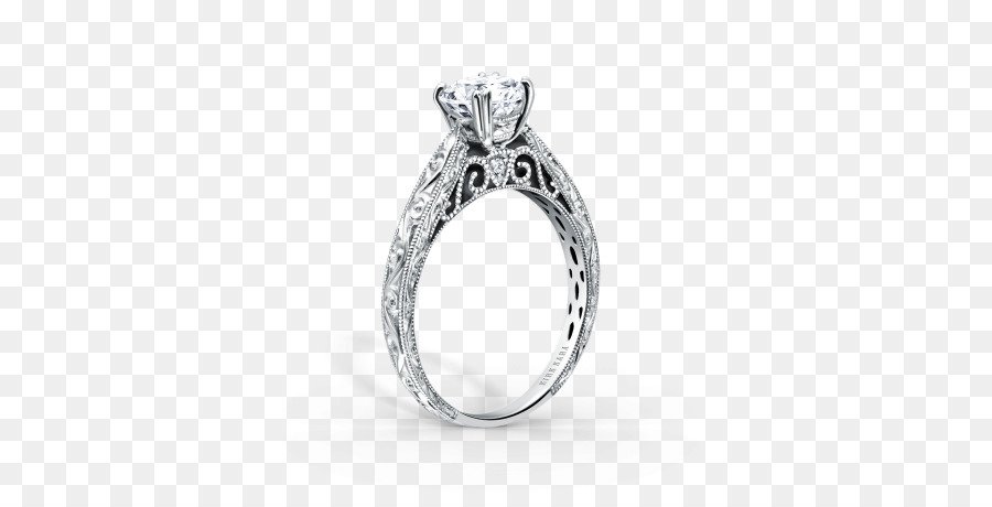 Anello di fidanzamento Solitaire anello di Nozze Gioielli - anello in platino