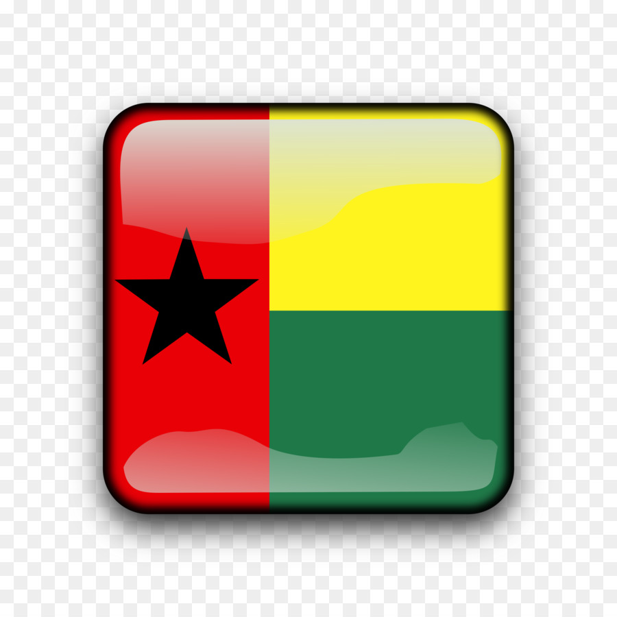 Flagge von Guinea-Bissau Flagge, Guinea-Bissau Vektor-Grafik-clipart - Flagge