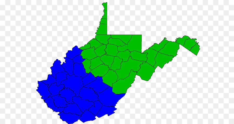 La West Virginia University di stato AMERICANO Charleston Mappa - 