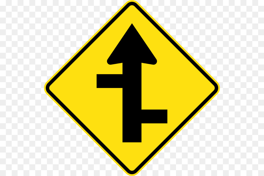 Merge Verkehrszeichen Lane Road Warning sign - Straße