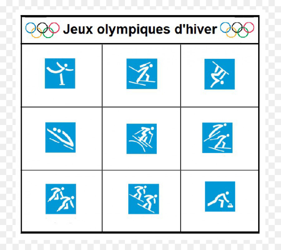 Olympischen Winter Spiele, Papier Olympischen Sport-Computer-Tastatur - olympischen winterspiele