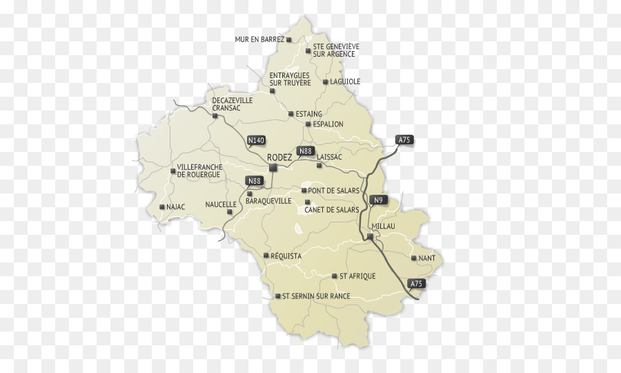 Produkt design Karte Tuberkulose - Aveyron