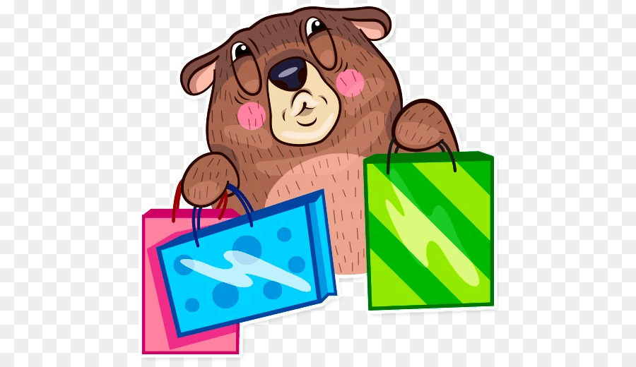 Bức điện Sticker Chó Clip nghệ thuật Gấu - Con chó