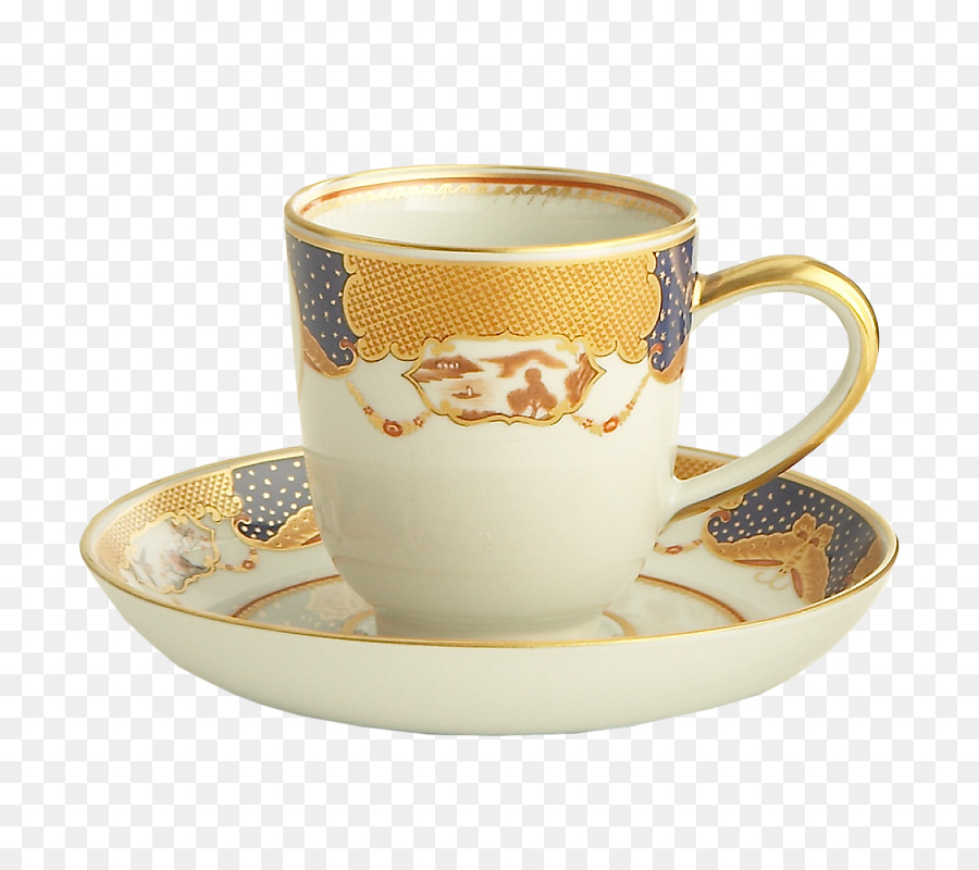 Kaffee-Tasse-Porzellan-Untertasse Demitasse Geschirr - Cup