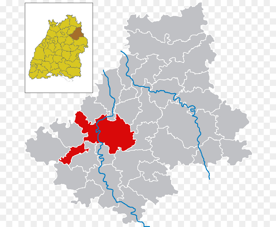 Locator-Karte Wallhausen Braunsbach Ruppertshofen - Anzeigen