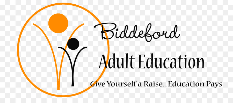 Logo Biddeford Erwachsenenbildung Markenprodukt Schriftart - 