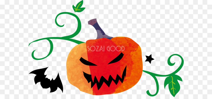 Jack-o'-lantern Illustrazione Clip art di Halloween, Immagine - 