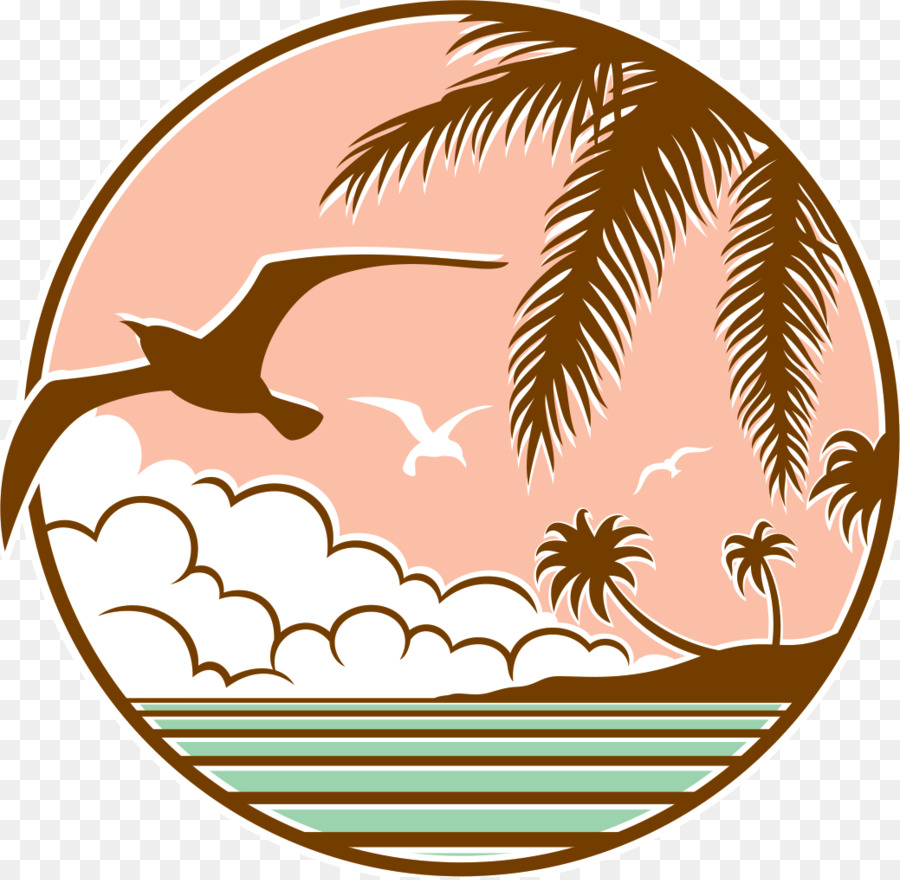 Grafica vettoriale Spiaggia, Simbolo, Illustrazione, Immagine - spiaggia