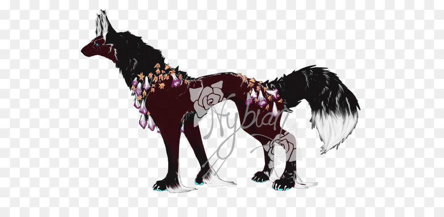 Con chó Mustang con Ngựa Dây Gói động vật - lệch chuẩn thức 2016