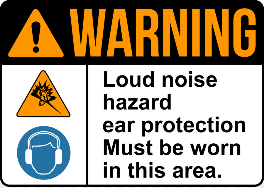 Warnzeichen, Verkehrszeichen-Lärm-Sicherheit - Warnung
