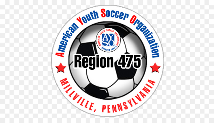 Ball American Youth Soccer Organisation Logo Schriftart - Ball