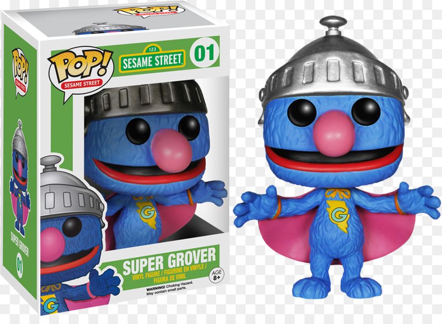 Funko Pop Sesame Street Vinyl Super Grover Figur Mr. Snuffleupagus Funko Pop Sesame Street Vinyl Super Grover Abbildung Aktion & Spielzeug Figuren - 