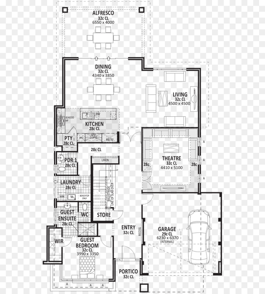 Sàn phòng Ngủ kế hoạch Tầng Nhà kế hoạch - Nhà