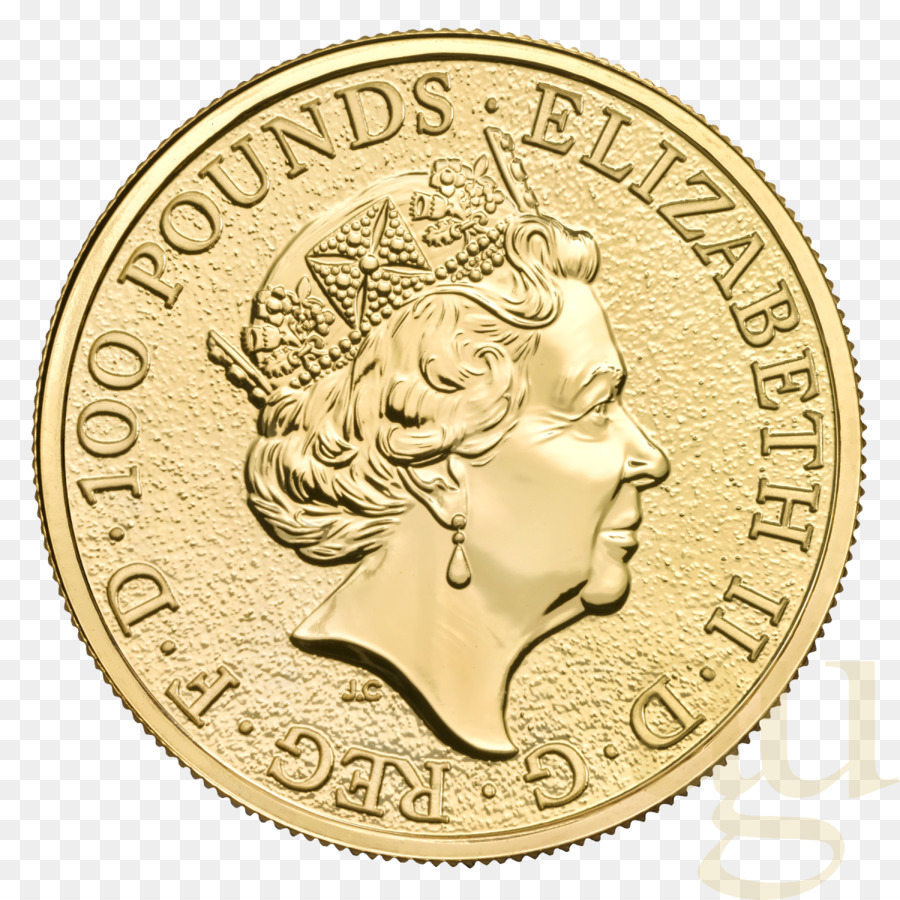 Royal Mint, La Regina delle Bestie moneta d'Oro - oro