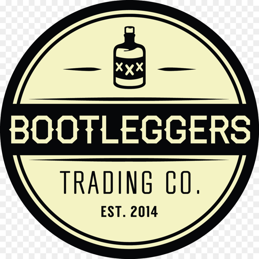 Bootleggers Trading Logo Der Marke-Produkt-Schriftart - 