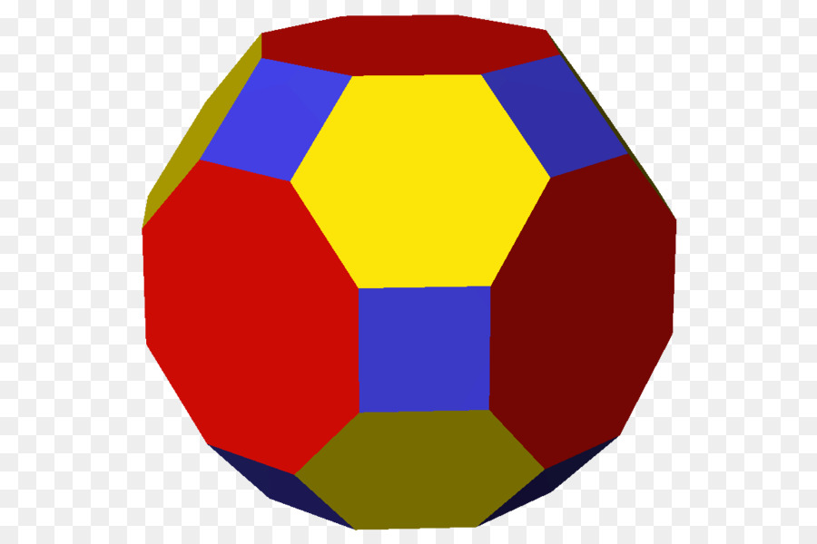 Einheitliche Polyeder Abschneiden Regelmäßigen Polyeder Polyeder Omnitruncated - Cuboctahedron