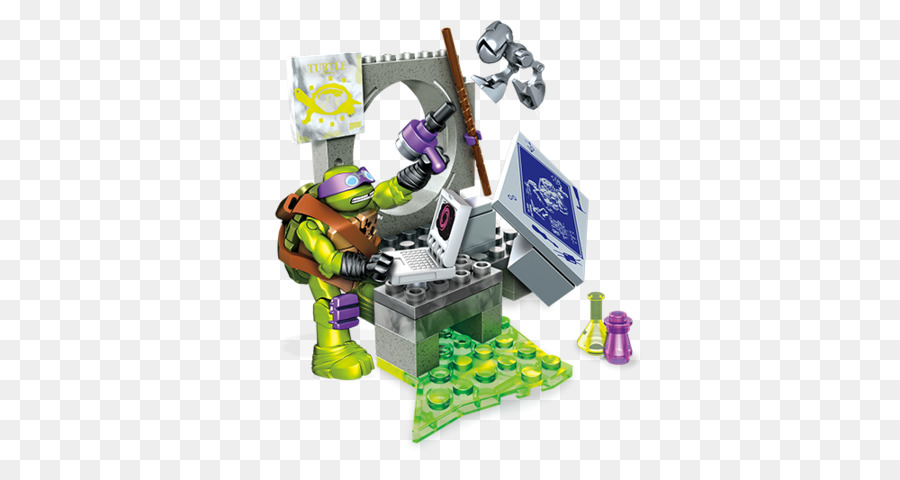 Donatello Mega thương Hiệu Ninja Đồ chơi bộ xây Dựng - đồ chơi