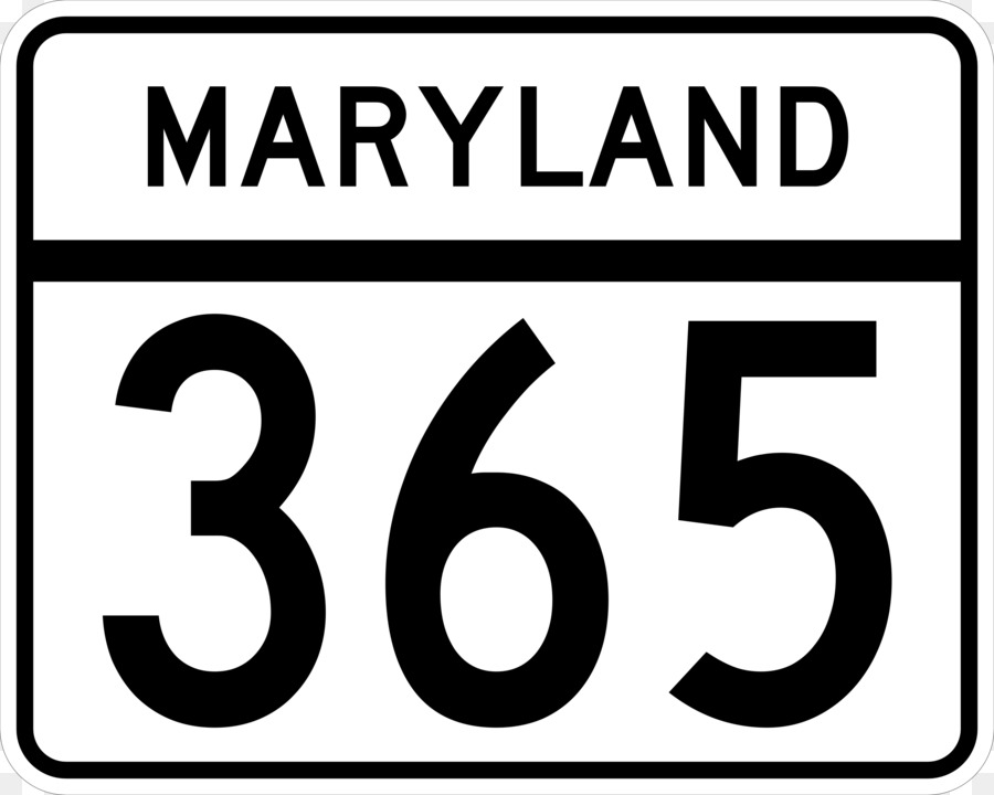 Maryland Percorso 365 Maryland Percorso 363 le Targhe dei Veicoli in Miniatura file di Computer - 
