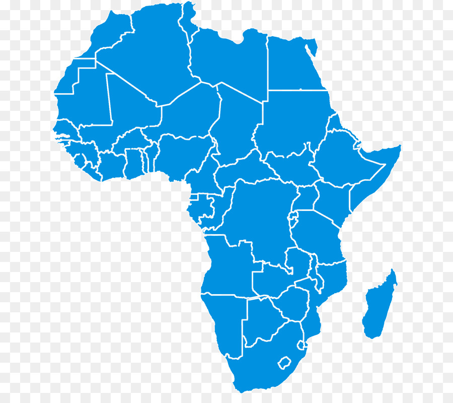 Africa grafica Vettoriale-Stock Royalty-free Mappa fotografica - Africa