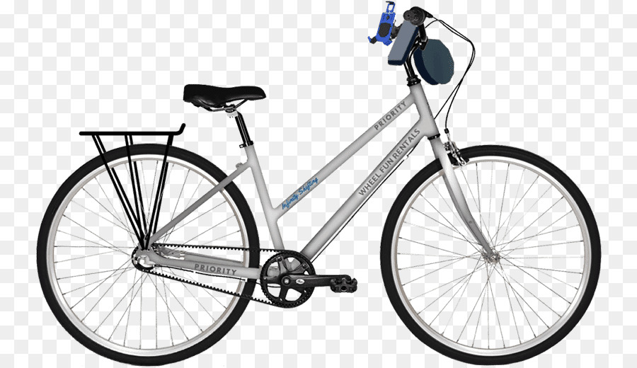 Fahrrad Räder Schritt-durch-Rahmen: Raleigh Bicycle Company City Fahrrad - Fahrrad