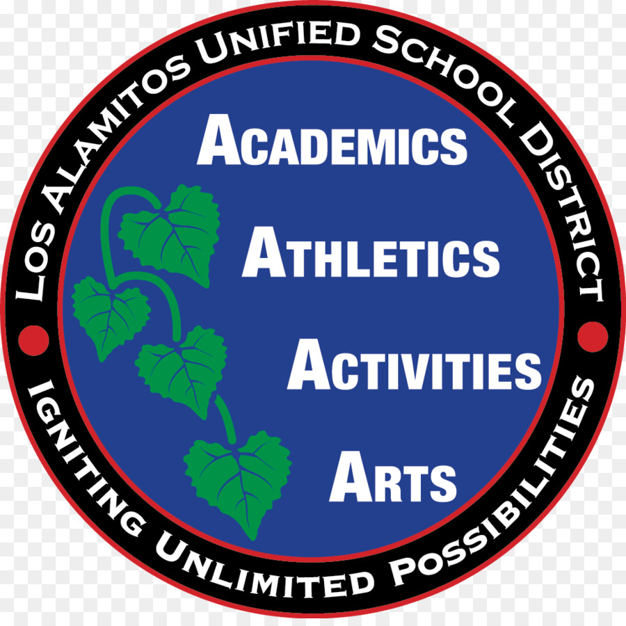 Los Alamitos Thống Trường Học Quận Tổ Chức Logo Chữ Sản Phẩm - 