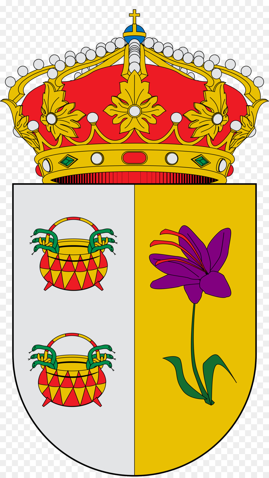 Rosette Provinz Lugo Villaharta Wappen Wappen - 