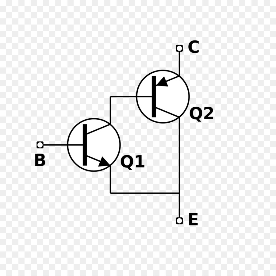 Sziklai coppia Darlington transistor Elettronica Amplificatore - 