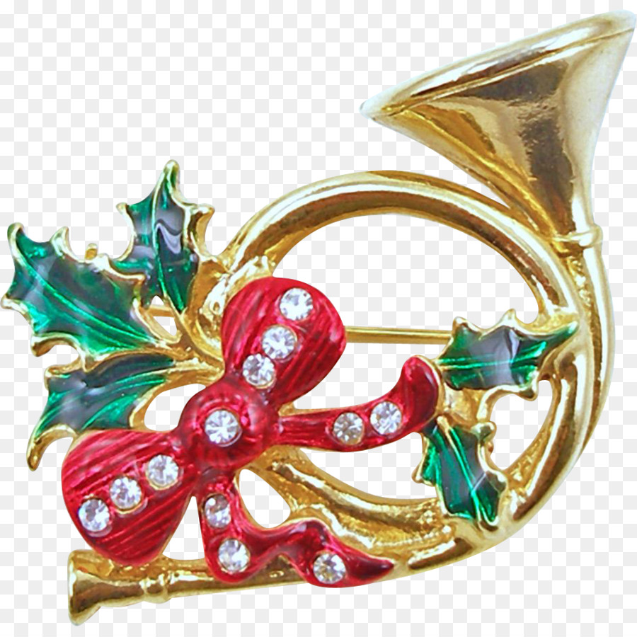 Brosche Körper Schmuck Christmas ornament Weihnachten - exquisite Band