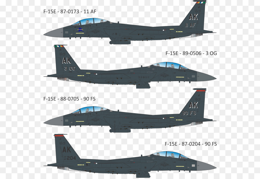 McDonnell Douglas F-15 Adler McDonnell Douglas F-15E Angriff Elmendorf Luftwaffenstützpunkt Mitsubishi F-15J - 