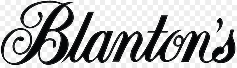 Logo Blanton Carattere del Marchio Nero - 