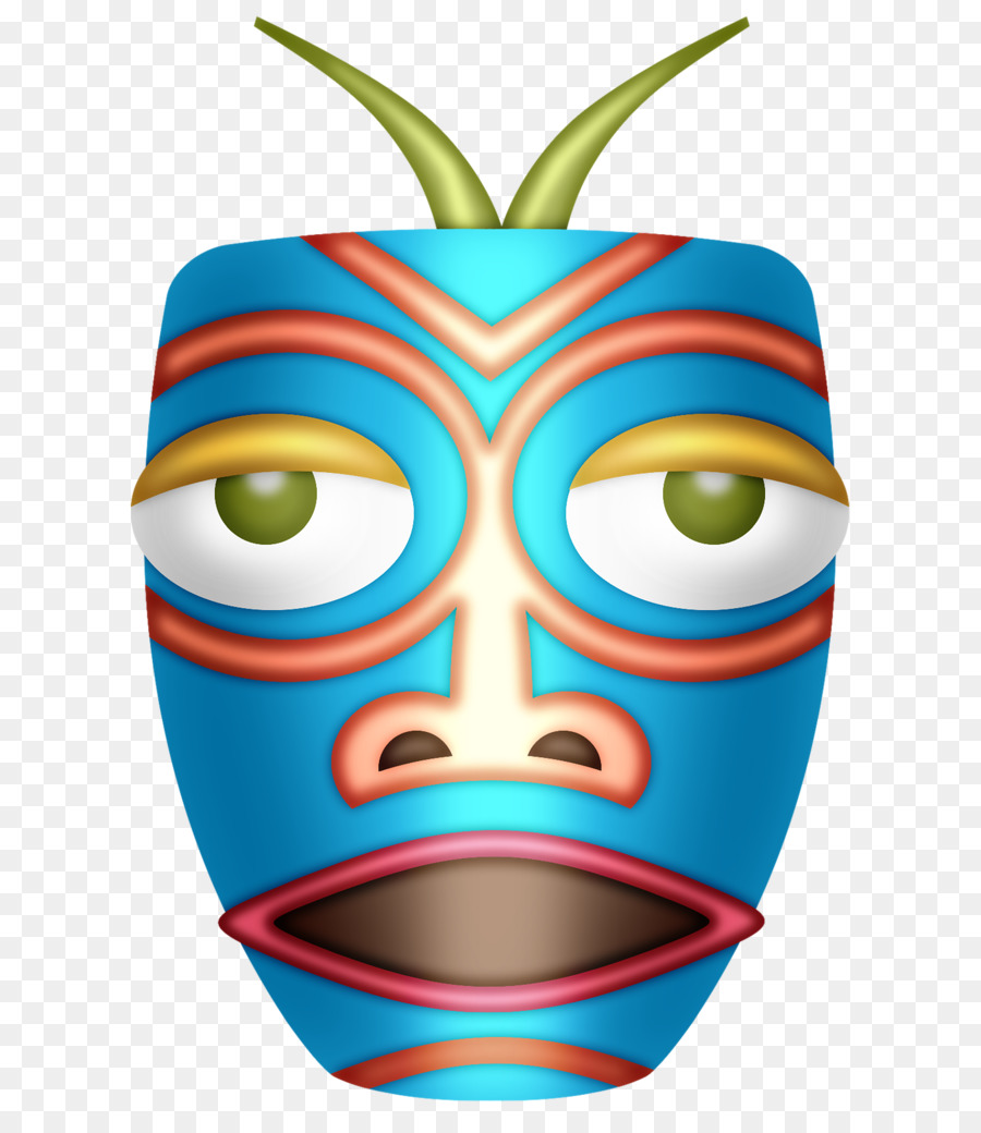 Hawaiischen Sprache Aloha Luau Clip art - tiki Maske